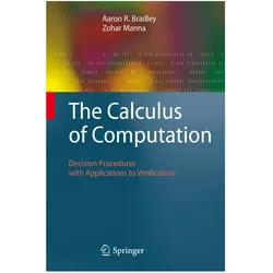 The Calculus of Computation, Fachbücher von Zohar Manna, Aaron R. Bradley