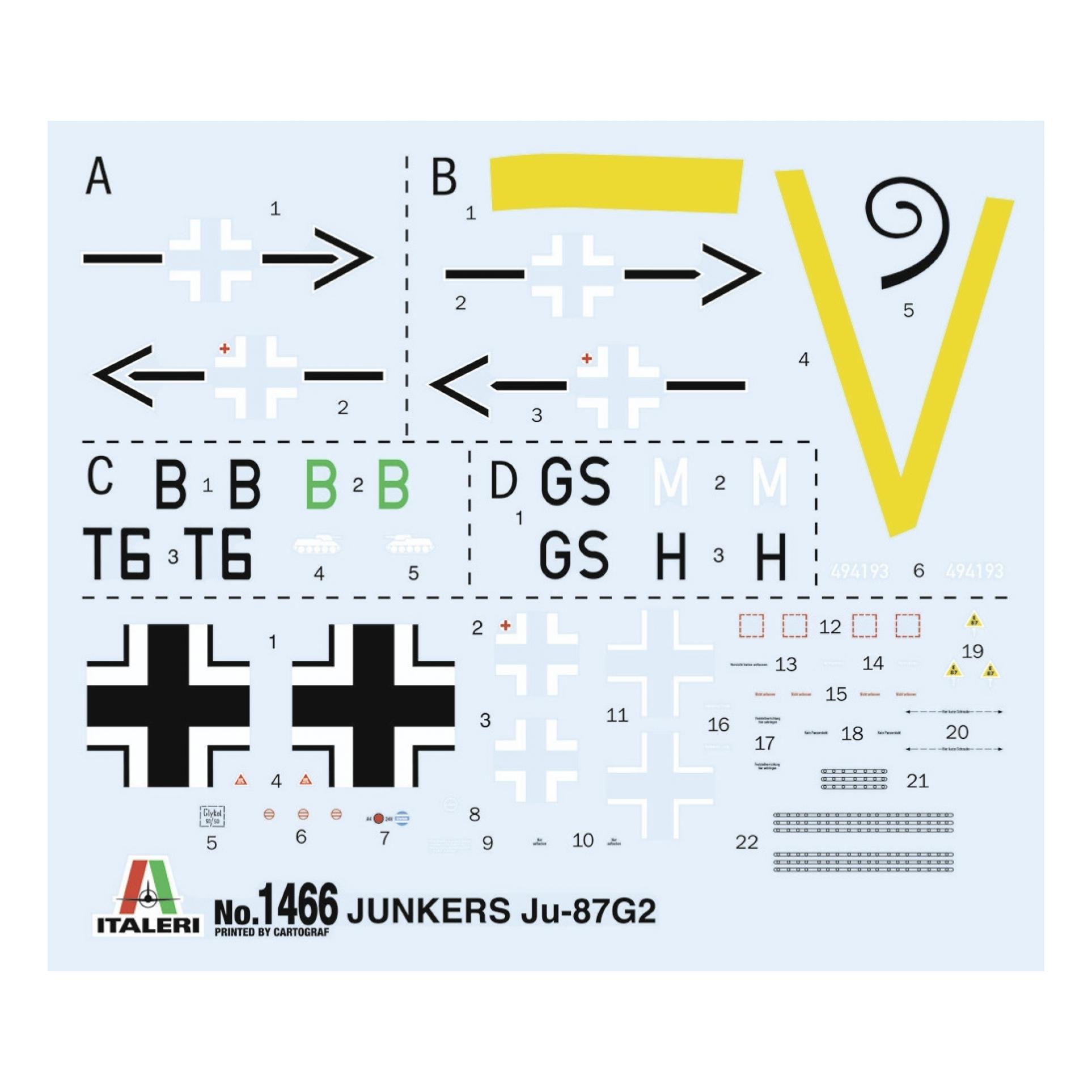 Other 1:72 Ju-87G-2 Kanonenvogel (510001466)