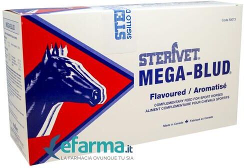 Sterivet Mega Blud Integratore Vitaminico Cavalli 30 Buste