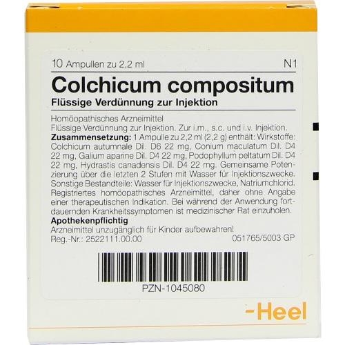 Biologische Heilmittel Heel GmbH Colchicum Compositum Ampullen 01045080