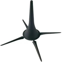 K&M Klarinettenständer 4-Fuss-Unterteil 15222 (Klarinette), Instrumentenständer + Halter, Schwarz