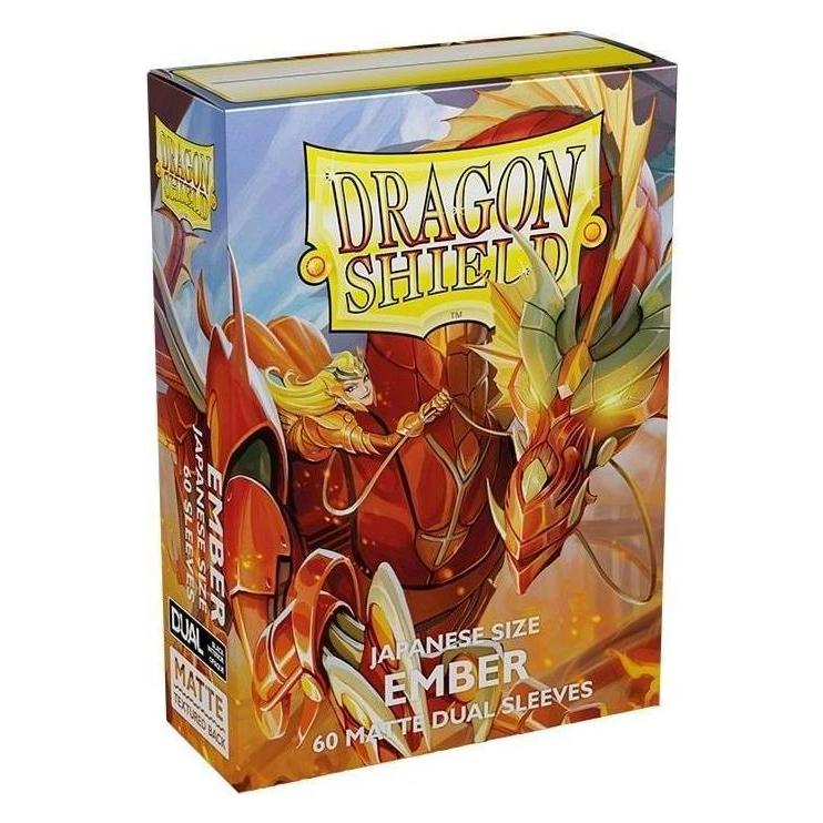 Arcane Tinman Dragon Shield: Japanese Art Sleeves Matte Dual - Ember (60) (AT-15154)