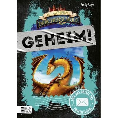 Die geheime Drachenschule: Löse das Rätsel des ewigen Feuers, Gebundene Ausgabe von Emily Skye, Baumhaus, 978-3-8339-0917-7