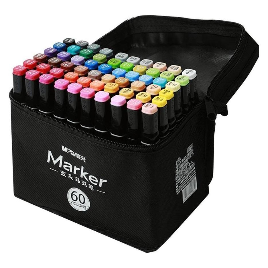 M & G Doppelseitiger Kunstmarker in 60 M&G-Farben (60x) (47867781)