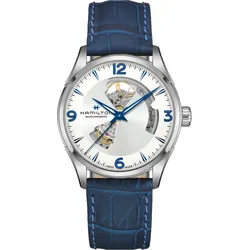 Hamilton Jazzmaster Open Heart Auto 42mm H32705651 - silber,blau - 42mm