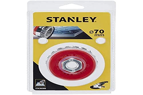 Stanley Copa Cepillo ø 65 mm M 14 met geknoopte draad voor metaalbewerking