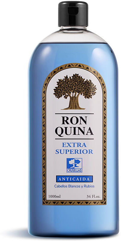 Crusellas Ronquina cabellos blancos y rubios loción anticaída 1000 ml