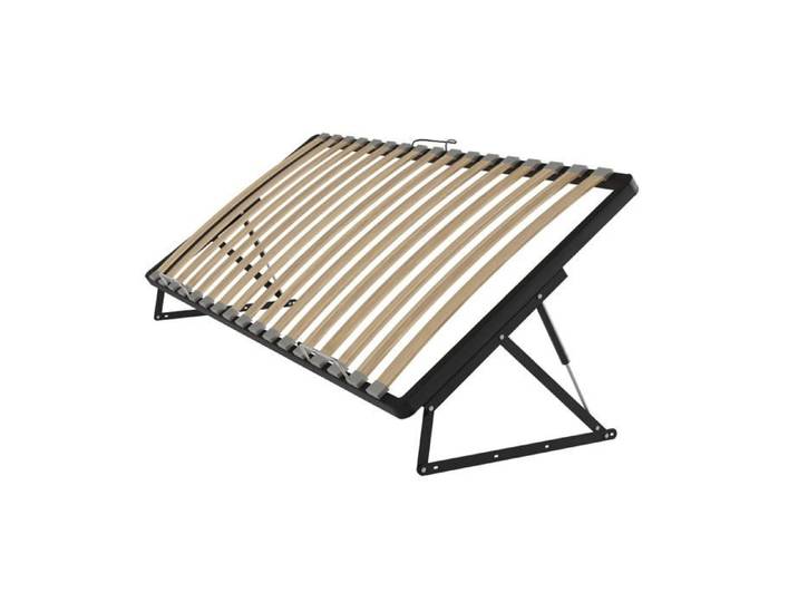 Cadre métallique surélevé 90x200 côtés 24 lattes