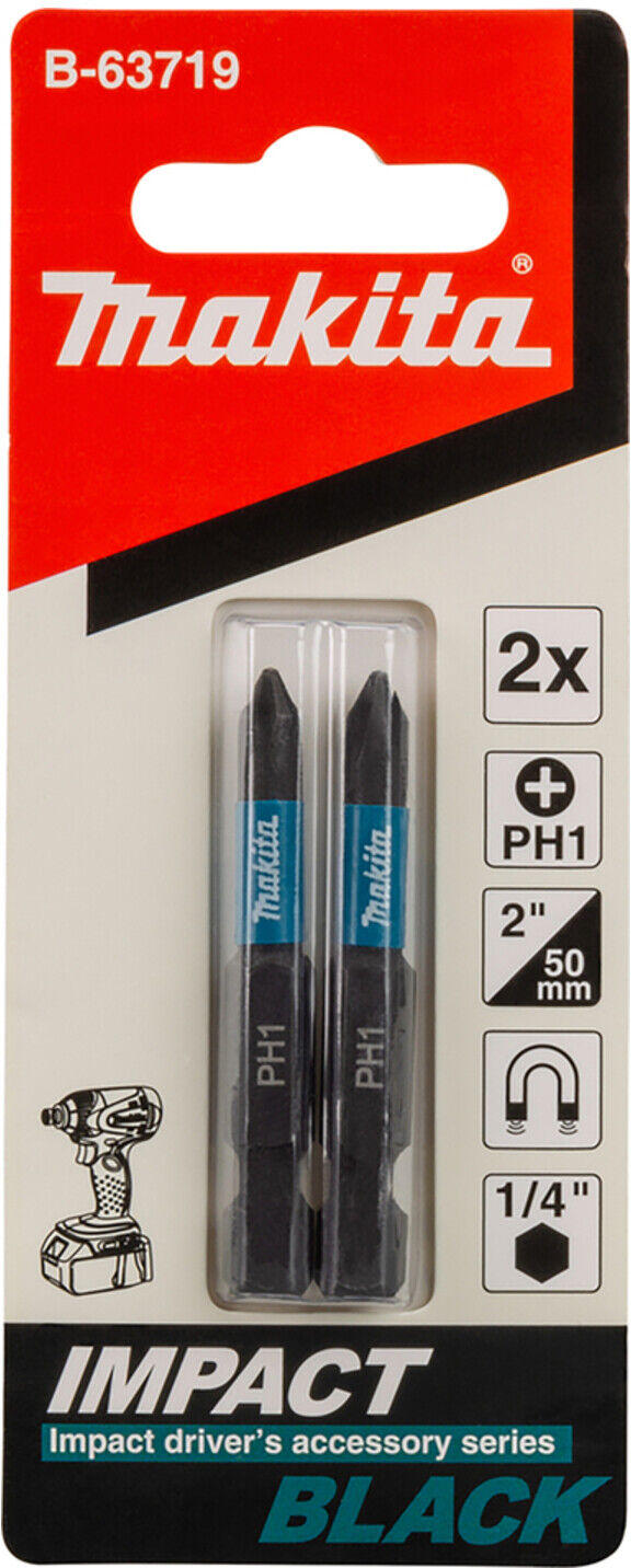 Makita PH Bit 1x50 2-Stück (B-63719)