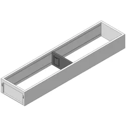 Blum Rahmen für Legrabox Ambia-Line 200, Besteckkasten, Grau
