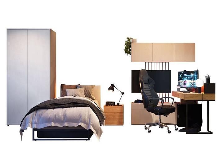 Compleo Jugendzimmer-Set Elegant Design, TEEN FLEX, Ideales Set für das Zimmer eines Teenagers
