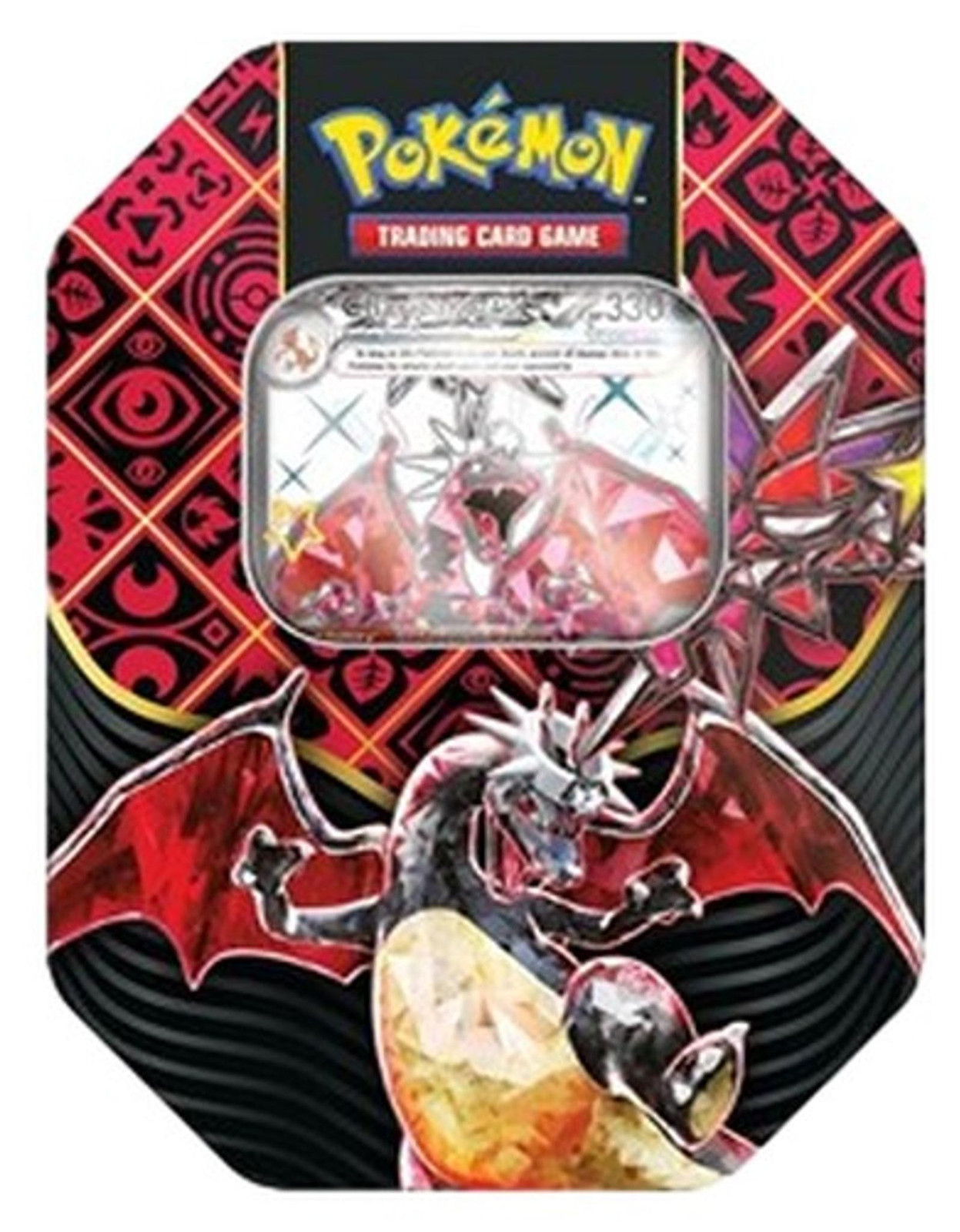 Pokemon Paldean Fates Tera Charizard ex Tin van The Pokemon Company