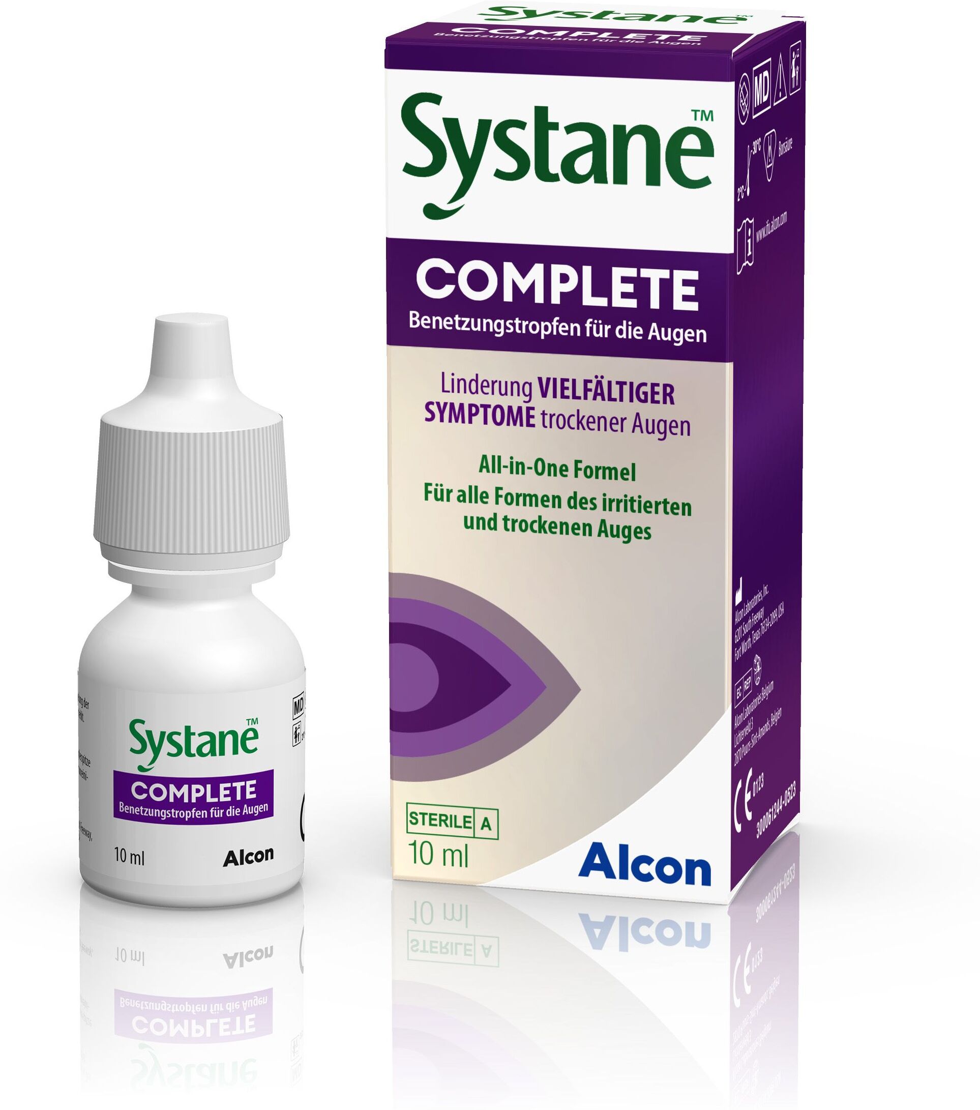 Systane Complete Benetzungstropfen für die Augen 10 ml Augentropfen