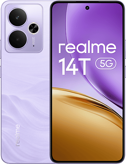 realme 14T 5G, Purple, 256 GB, 8 6.67" AMOLED 120 Hz, Dimensity 6300, 6000 mAh