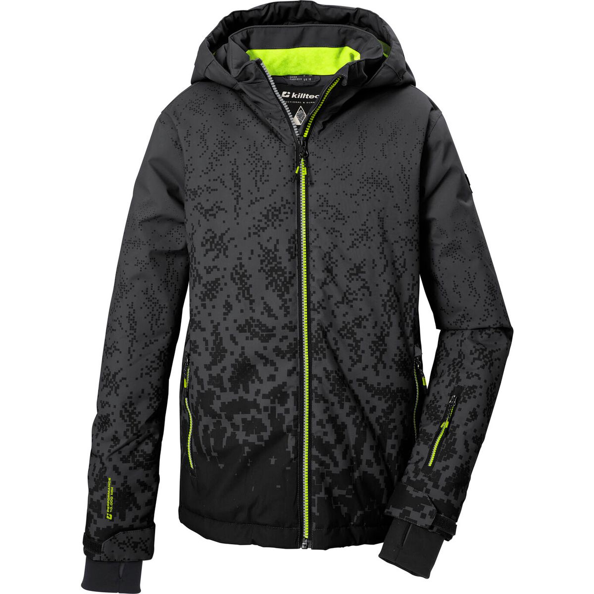 killtec KSW 204 Boys Ski Jacket dunkel stahl (00233) 152 44854-000-00233-152