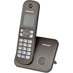 Panasonic KX-TG6811, Telefon, Braun