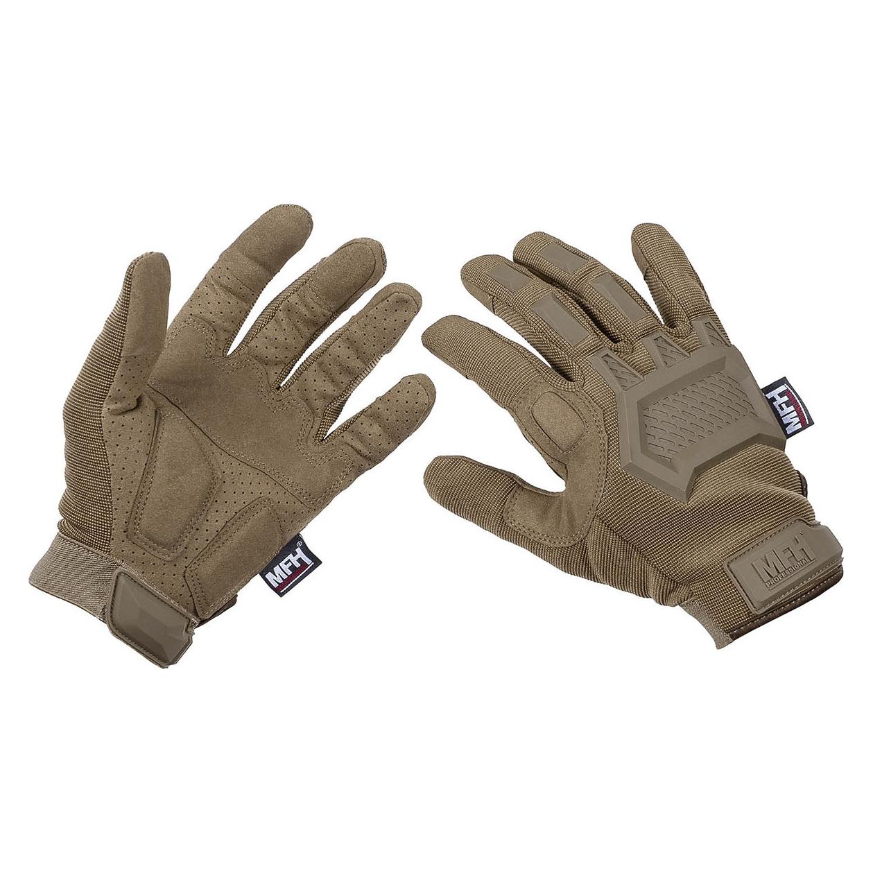 Mfh Tactical Handschuhe, "Action", coyote tan (L) (61793182)