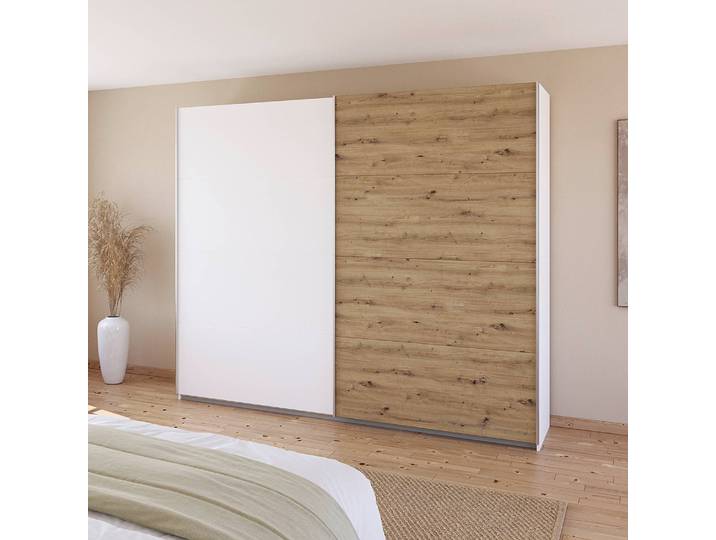 Armoire - Bicolore 271cm Blanc/Blanc alpin