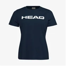 Head, Damen, Sportshirt, CLUB LUCY T-Shirt Women (L), Blau