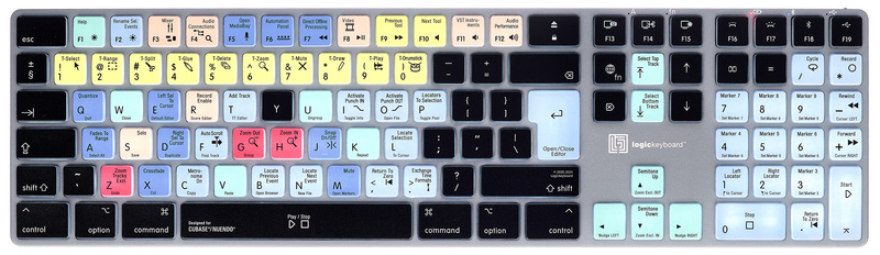 Logickeyboard Titan Steinberg Cubase UK Mac