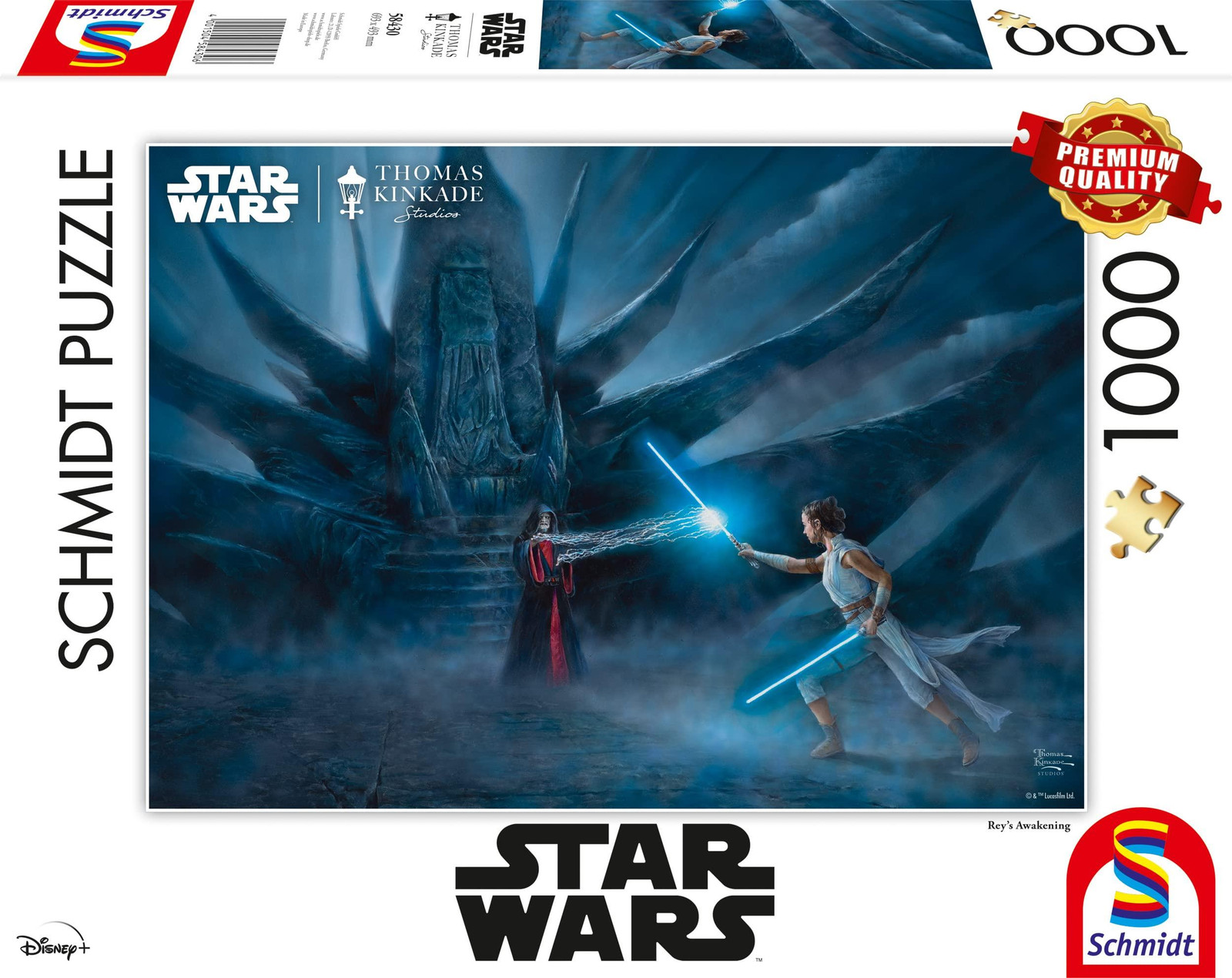 Schmidt Spiele Thomas Kinkade Star Wars The Force Awakens puzzel van 1000 stukjes
