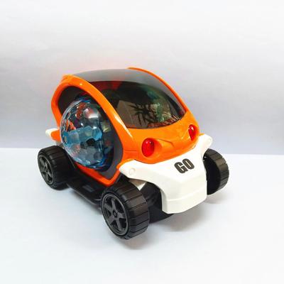 Discount Dollar Deals Interactive Baby Car Toy Crawling Sensory Toy For Toddlers, Perfect Tummy Time Birthday Gift For Boys orange With Box