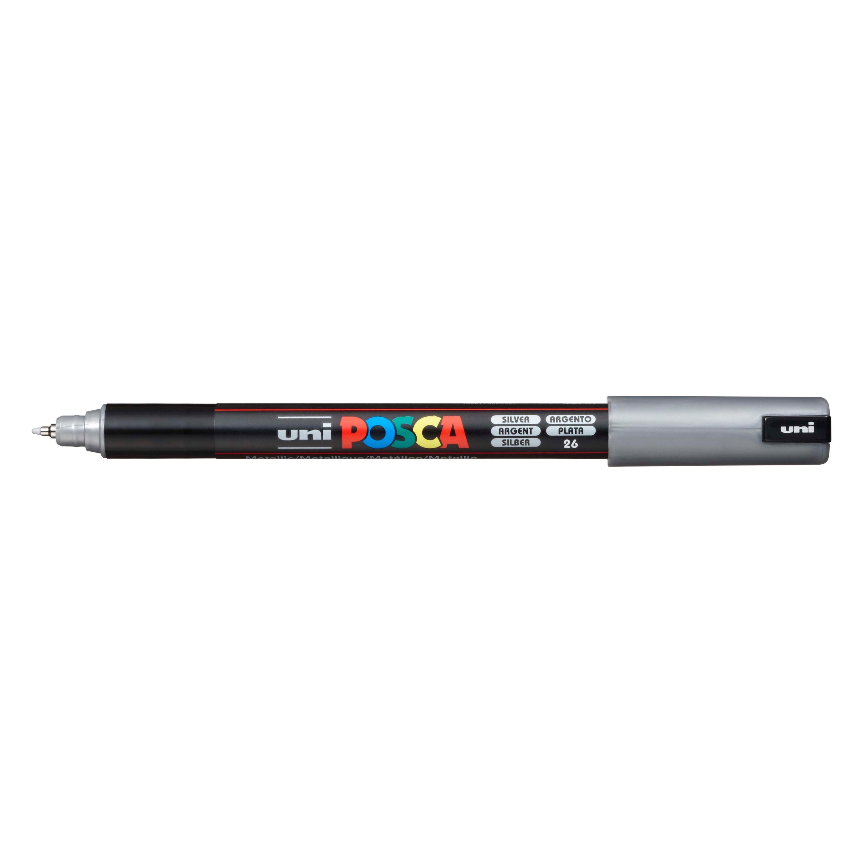 Posca Marker PC-1MR Fineliner (1x) (PC1MR MET SILB)