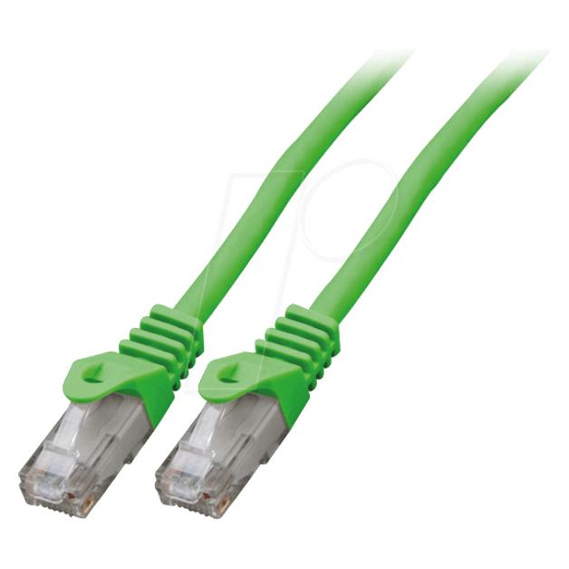 EFB Elektronik Patch Cable, UTP (U/UTP, CAT6, 10 m) (K8104GN.10)