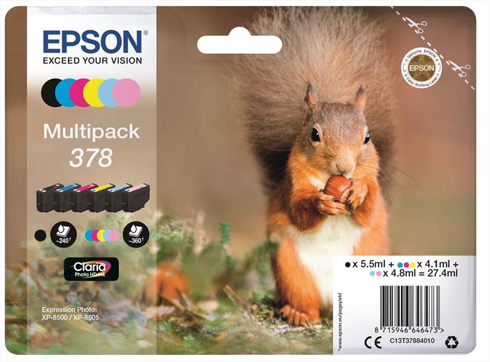 Epson C13t37884020-mp (n,c,g,m,lc,lm)