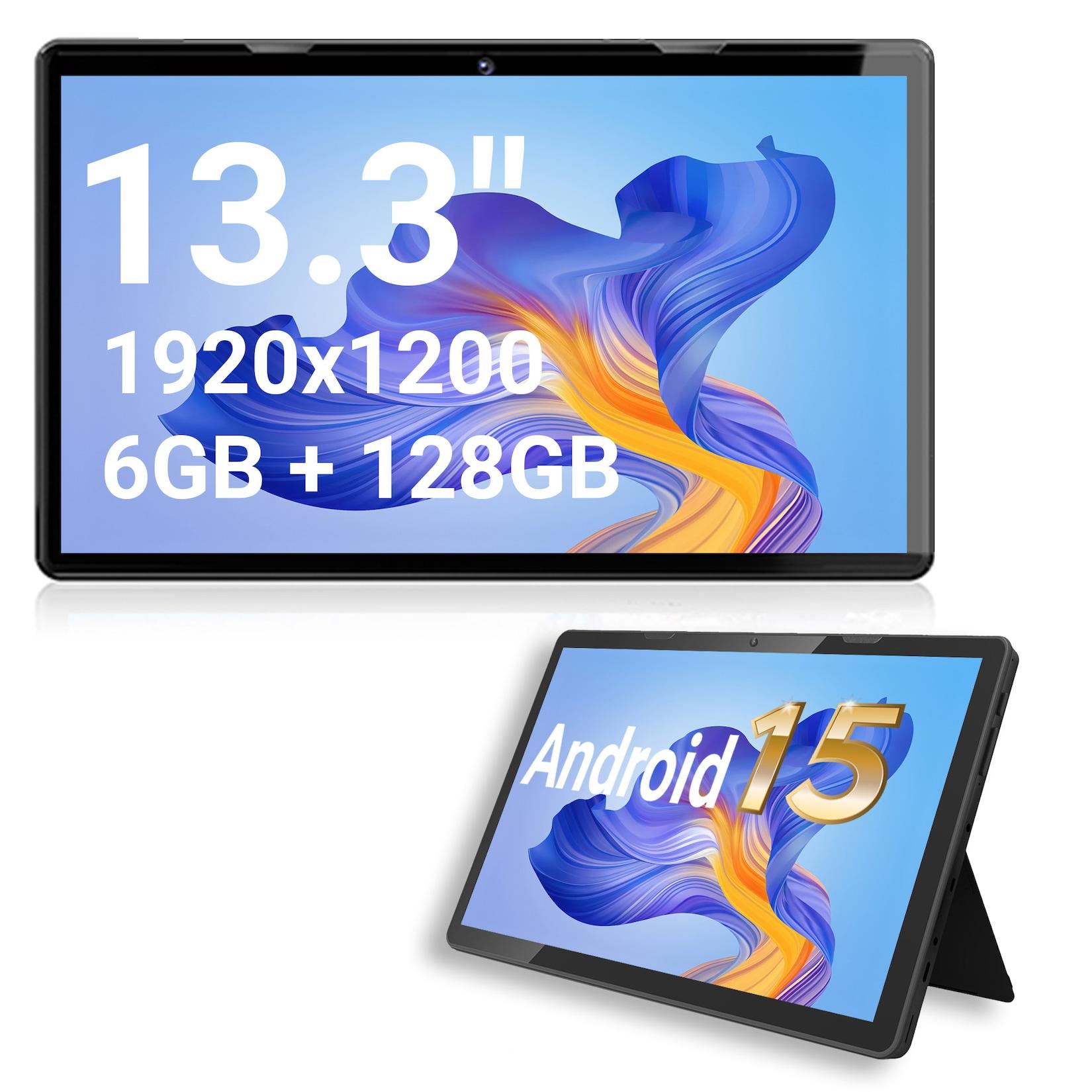 XORO MegaPAD 1333 Pro2, 13,3-Zoll-Full-HD-Display, Octa-Core-Prozessor, 6 GB Arbeitsspeicher, integrierte Standfuß, VESA-75-kompatible