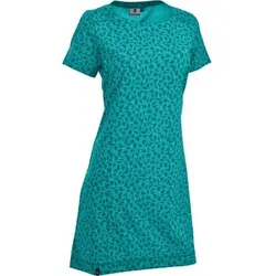 MAUL Damen Kleid Alplersee - Kleid mit Muster e, Größe 40 in Blau Blau