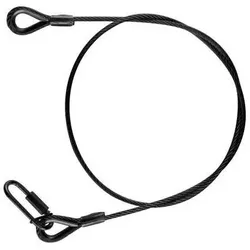 Riggatec Safety WLL 10kg black - 60cm Länge 4mm Stärke Kettenschnellverschluss, Montage Lichttechnik, Schwarz