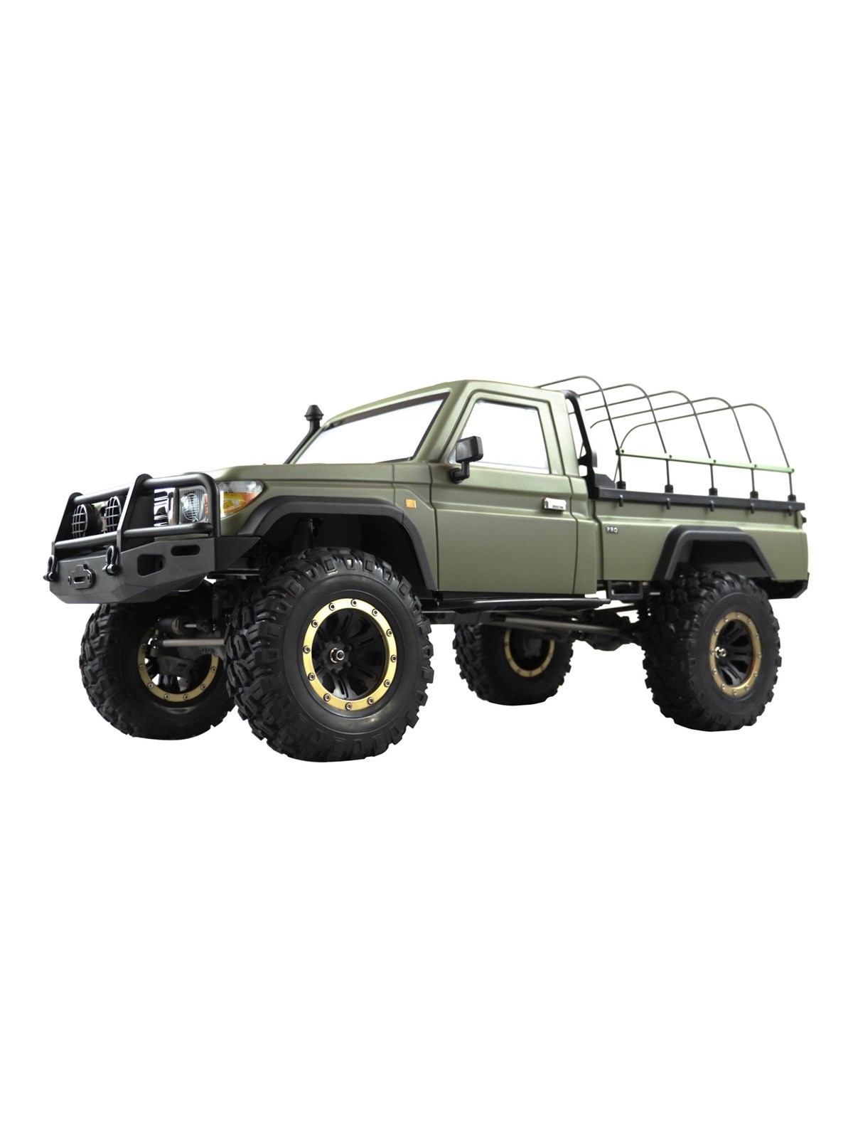 Amewi AMX Rock RCX8BS Scale Crawler Pick-Up 1:8 RTR Military Green