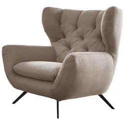 SESSEL CHARME Taupe Cord