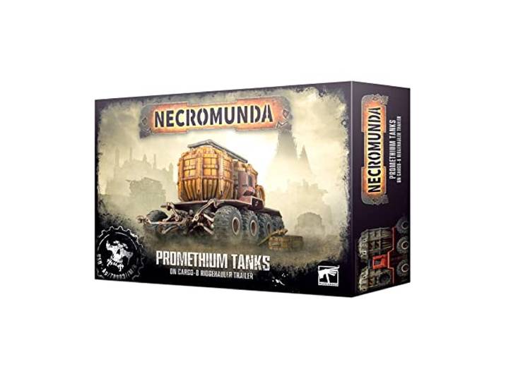 Games Workshop - Necromunda: Promethium Tanks op Cargo-8 Trailer