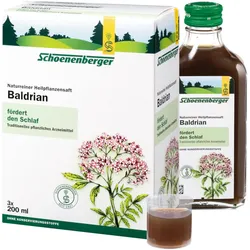 Baldrian naturreiner Heilpflanzensaft Schoenenberger 3X200 ml Saft