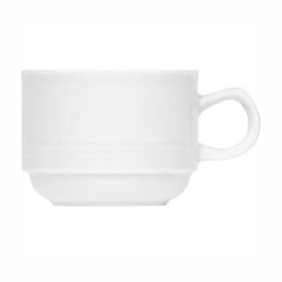 Bauscher Kaffee-Obere 0,18 ltr. Stapelb. 8010/18 Dialog Weiss