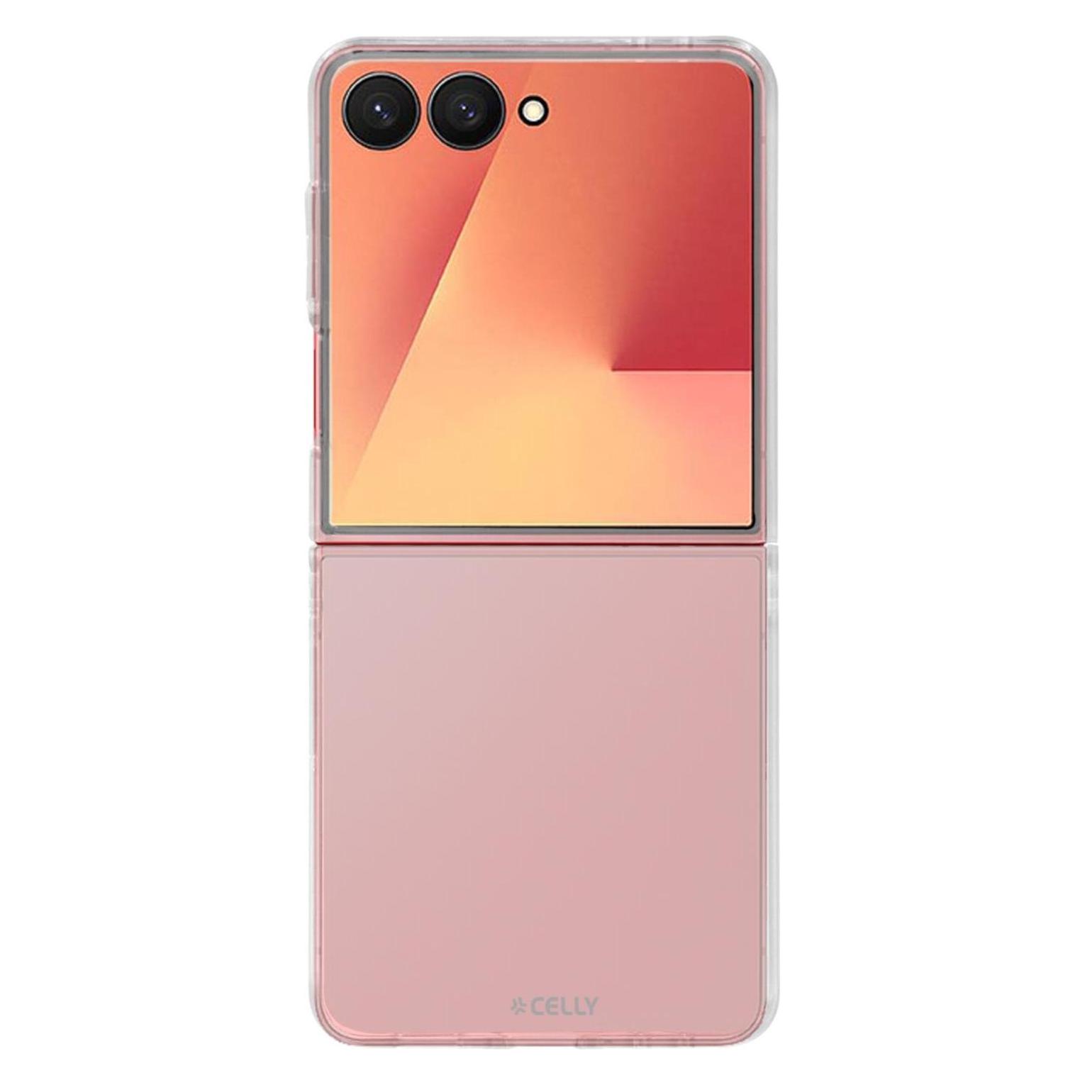 Celly Transparente Hülle für Samsung Galaxy Z (Samsung Galaxy Z Flip7) (FOLDING1146CL)