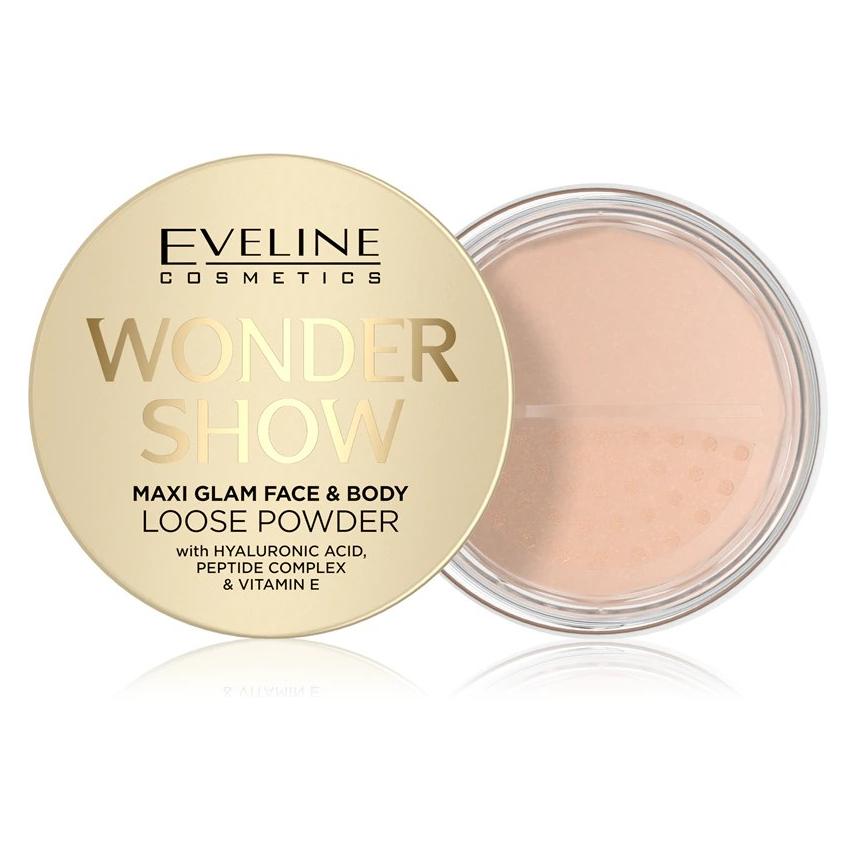 Eveline Wonder Show Maxi Glam Face And Body Illuminating Loose Powder - 6g (Transparent) (52491181)