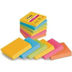 Post-it® Super Sticky Rio de Janeiro Haftnotizen 7,6 x 7,6 cm