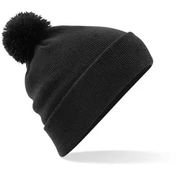 Beechfield Unisex Original Pom Beanie Bommel-Mütze B426 black one size