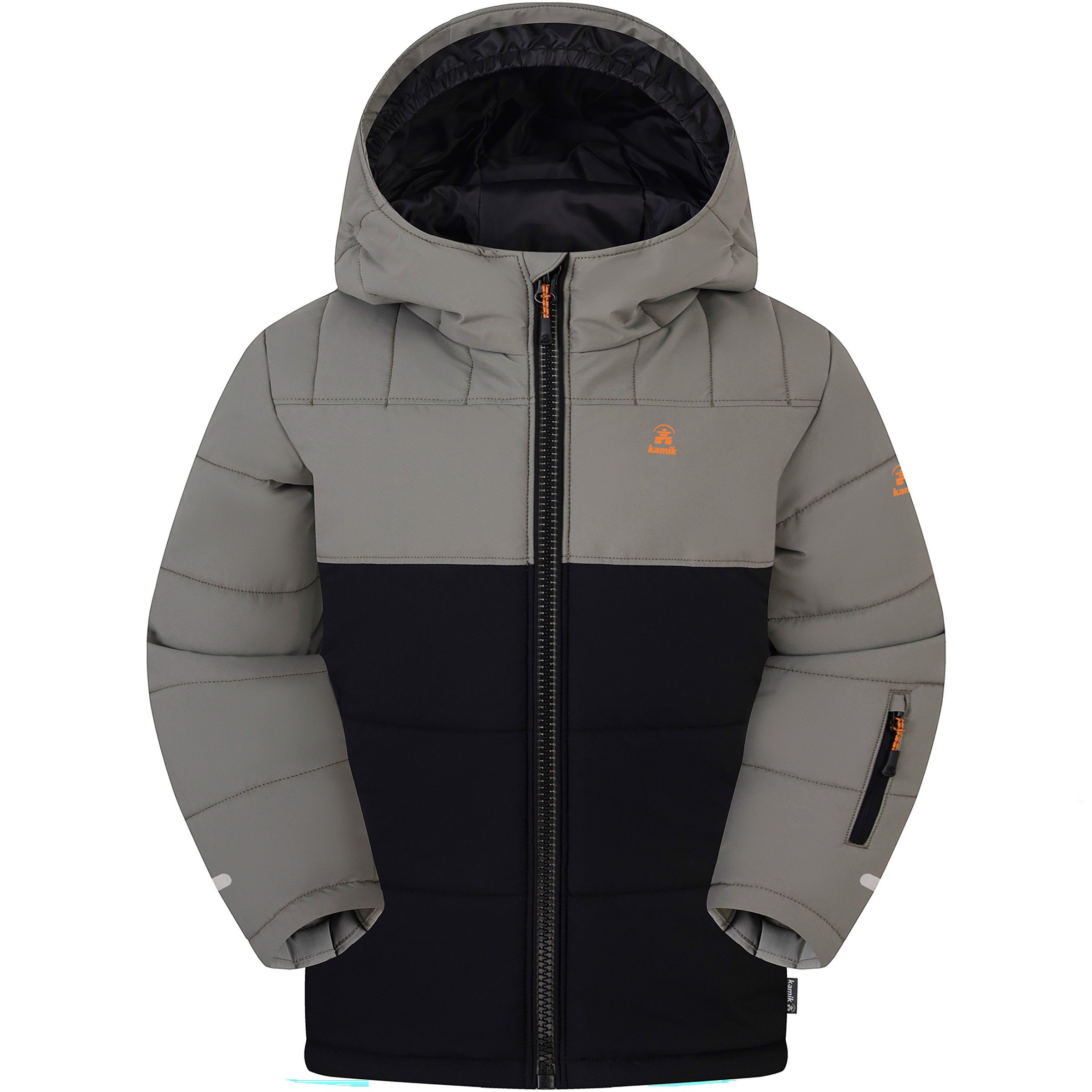Kamik Amos Kinder Isolationsjacke foghorn Größe 122 Lifestyle | Skifahren Wasserabweisend Wasserabweisend