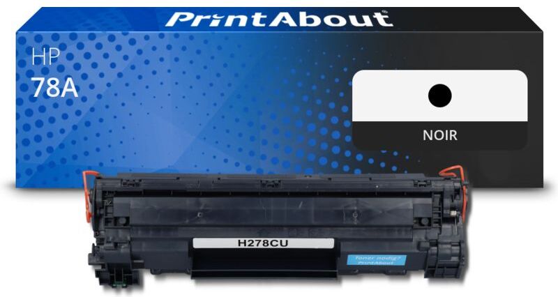 PrintAbout Toner compatible HP 78A (CE278A) - Noir Noir