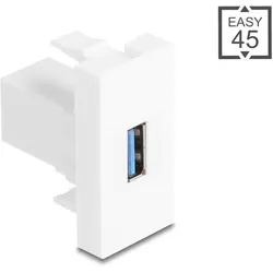 DELOCK Easy 45 Modul USB 5 Gbps Typ-A BU zu USB 5Gbps Typ-A