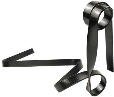 Inspired Deals Ribbon Style Wine Bottle Holder Metal Floating Wine Bottle Stand Decorative Wine Rack Decor black