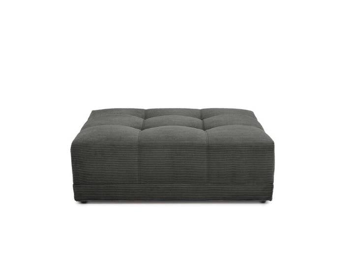 Trendstore Janni Hocker in Cord - Cord grau Modern, Vintage