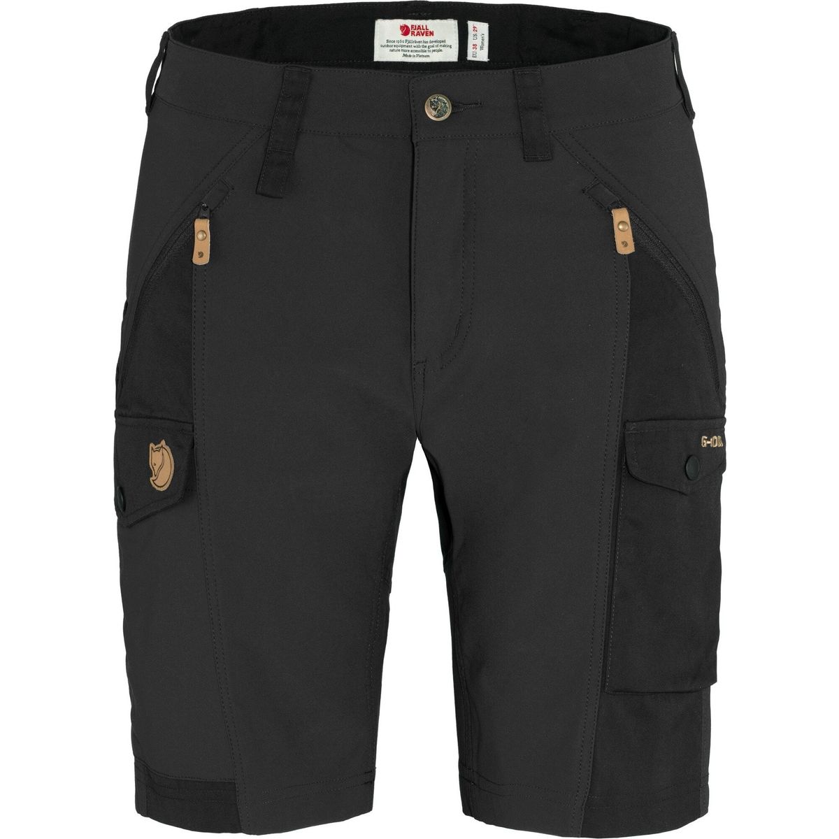 Fjällräven Nikka Shorts Curved W black (550) 36 F89731-550-36