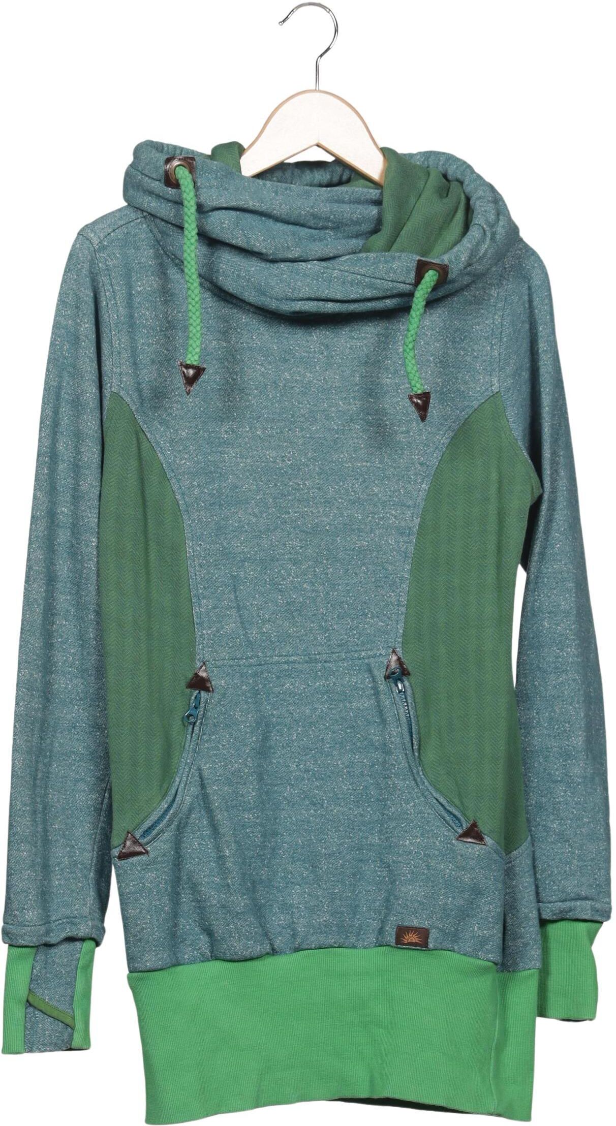 Chapati Berlin Damen Kapuzenpullover, Mehrfarbig, Gr. L, Baumwolle - Second Hand
