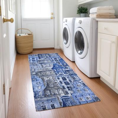 Addison Rugs Machine Washable Indoor/ Outdoor Chantille Modern City Rug