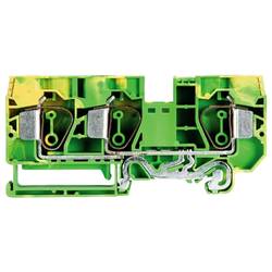 Wieland Electric 56.716.9355.0 Schutzleiterklemme 12 mm Federzuganschluss Grün-Gelb 25 St.